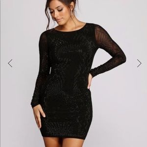 Windsor little black dress size 4